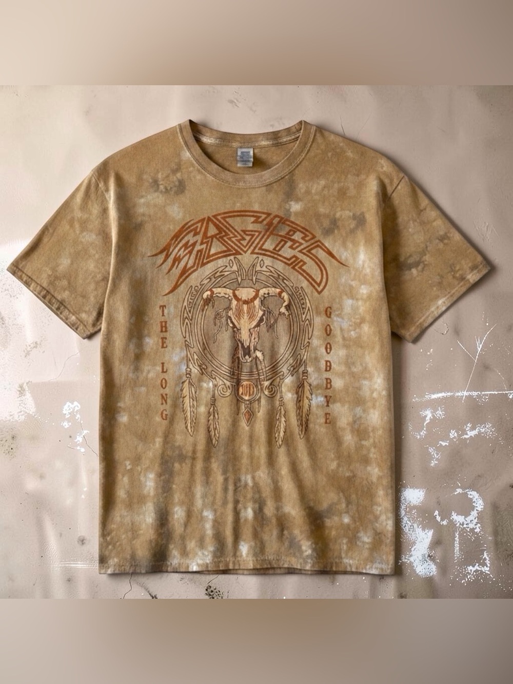 Eagles Long Goodbye 2024 Tour T-Shirt, Gildan Large Graphic Concert Tee